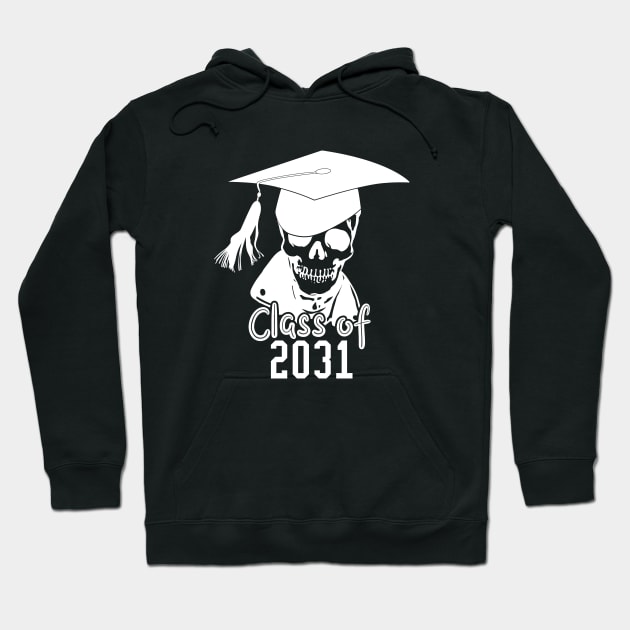 Class of 2031 Hoodie by hoopoe